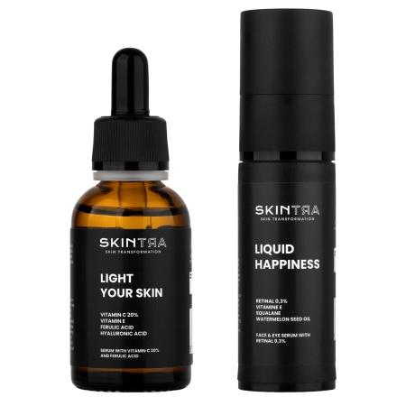 SkinTra - Anti-Aging Glow Set Rinkinys - 30 ml + 30 ml