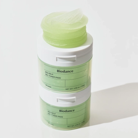 Biodance - Sea Kelp Gel Toner Pad - Raminamieji Veido Diskeliai - 60vnt