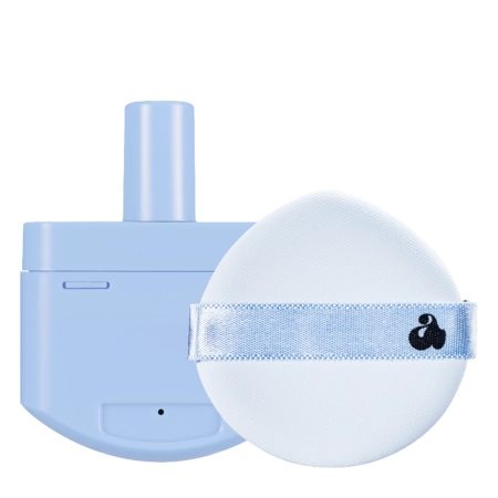 Unleashia - Babe Skin Baby Blue Cushion - Įdėklas + Kempinėlė – Cushion Tipo Makiažo Pagrindas - 21N Fluffy - 15g 