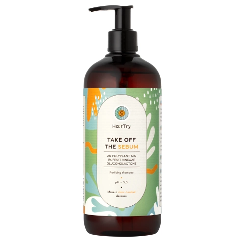 HairTry - Take Off The Sebum - Valomasis Šampūnas - 500ml