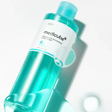 Medicube – Azelaic Acid Clear Toner – Valomasis Šviesinamasis Tonikas Su Azelaino Rūgštimi – 250 ml