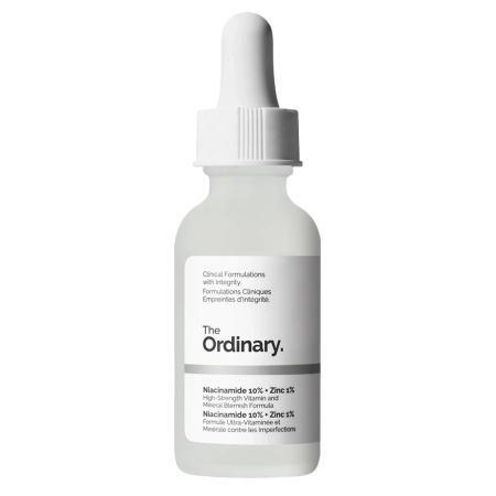 The Ordinary - Niacinamide 10% + Zinc 1% – Serumas su Vitaminu B3 ir Cinku – 30 ml