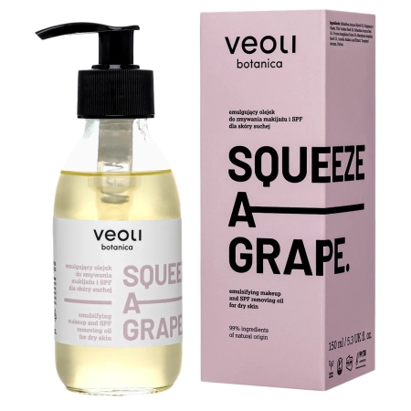 Veoli Botanica - Emulguojantis Aliejus Makiažui ir SPF Šalinti Sausai Odai - 150ml