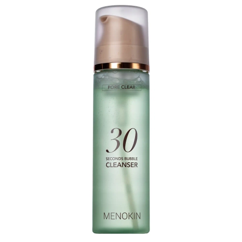 MENOKIN - 30 Seconds Bubble Cleanser Pore Clear - Valomosios Veido Prausimosi Putos - 150ml