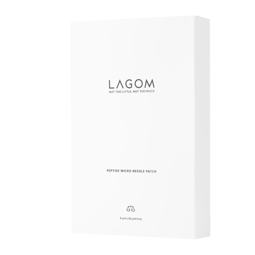 Lagom - Peptide Micro Needle Patch - Mikro Adatiniai Stangrinamieji Pleistrai - 8 vnt