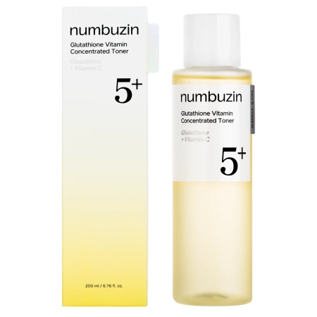 Numbuzin - No.5 Vitamin Boosting Essential Toner - Švelnus Revitalizuojantis Tonikas - 200ml