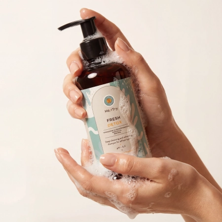 HairTry - Fresh Detox - Detoksikuojantis Šampūnas - 250 ml