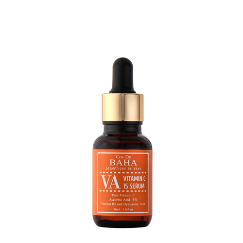 Cos De Baha - VA Vitamin C Serum Ascorbic Acid - Serumas su 15 % Askorbo Rūgštimi - 30ml