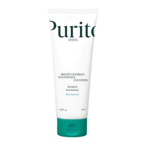Purito Seoul - Mighty Bamboo Panthenol Cleanser - Drėkinamasis Veido Prausimosi Gelis - 150ml