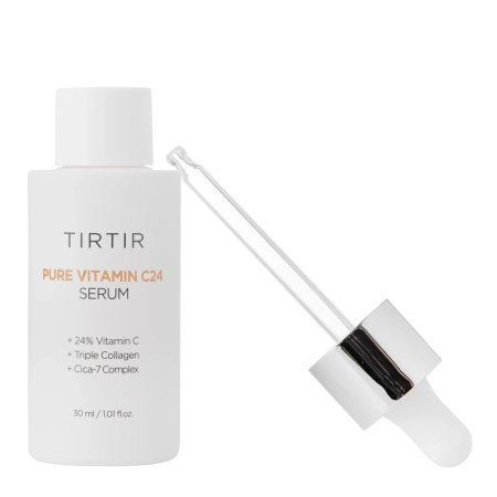 TIRTIR - Pure Vitamin C24% Serum – Šviesinamasis ir Stangrinamasis Veido Serumas su Vitaminu C – 30 ml