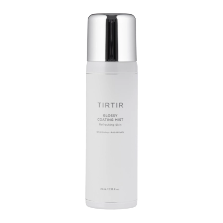 TIRTIR - Glossy Coating Mist – Stangrinamoji ir Drėkinamoji Veido Dulksna – 70 ml