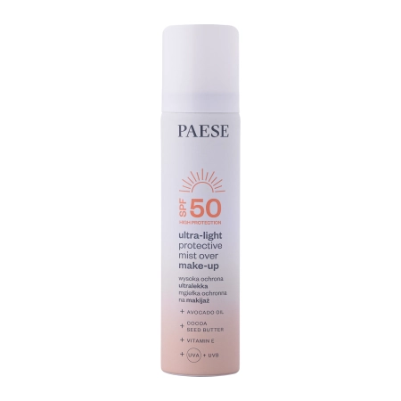 Paese - Itin Lengva Apsauginė Dulksna Makiažui SPF50 - 75ml