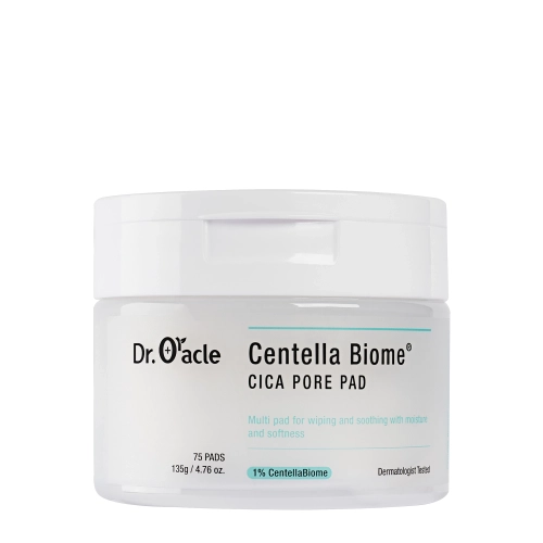 Dr.Oracle - Centella Biome Cica Pore Pad - Raminantys Veido Padeliai - 135g