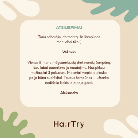 HairTry - Feel The NMF - Drėkinamasis Šampūnas - 500ml