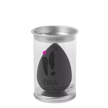 Ibra Makeup - Makeup Blender Black - Makiažo Kempinėlė - Juoda - 1vnt