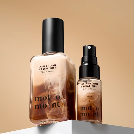 motomont - Afternoon Facial Mist - Drėkinamoji ir Makiažą Fiksuojanti Dulksna - Rinkinys - 100ml+20ml