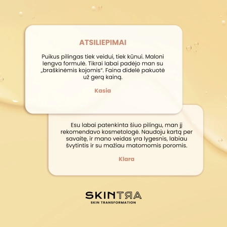 SkinTra - Destructor - Visus Metus Naudojamas Rūgštinis Pilingas 24% - 30ml