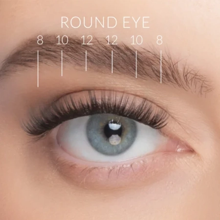 Nanolash - Stick & Go Pre-Glued Lashes - Blakstienų Kuokšteliai su Klijais - Heartbreaker Short - 1 pakuotė