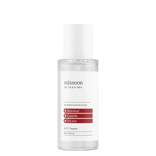 Mixsoon - H.C.T. Essence - Raminamoji Esencija su Širdžialapės Stimburės, Azijinės Centelės ir Arbatmedžio Ekstraktais - 50ml