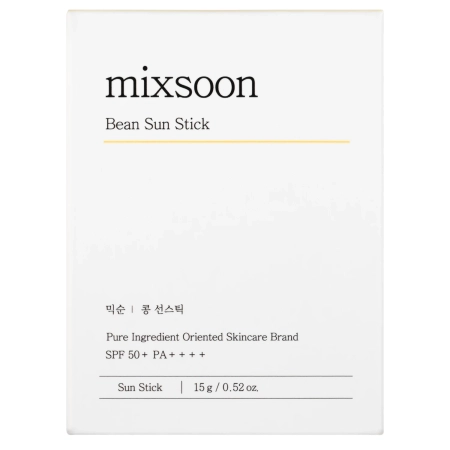 Mixsoon - Bean Sun Stick - Apsauginis nuo Saulės Stiftas su Pupelių Ekstraktais - 15g