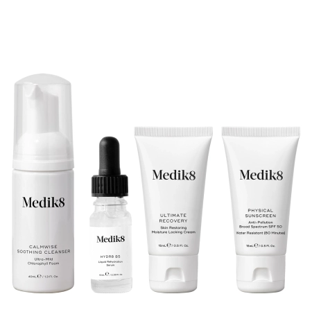 Medik8 - Post Treatment Kit - Pilnas Odos Priežiūros Rinkinys po Procedūros - 40ml+10ml+15ml+15ml
