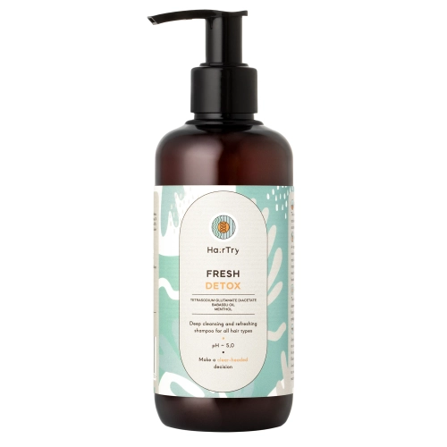 HairTry - Fresh Detox - Detoksikuojantis Šampūnas - 250 ml
