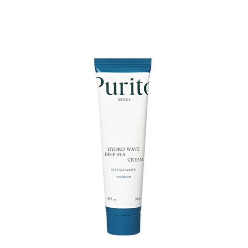 Purito Seoul - Hydro Wave Deep Sea Cream - Giliai Drėkinantis Jūros Vandens Pagrindo Kremas - 50ml