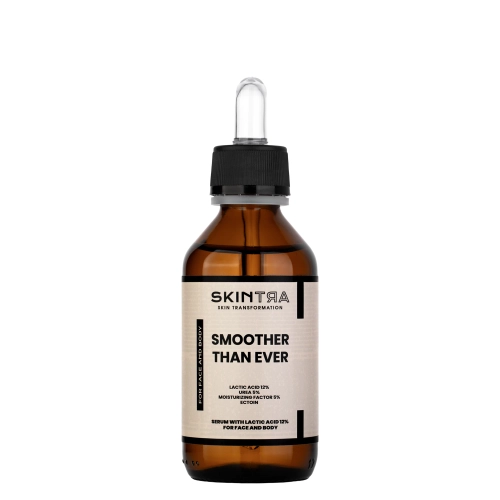 SkinTra - Smoother Than Ever - Serumas su Pieno Rūgštimi 12% Kūnui ir Veidui - 100ml
