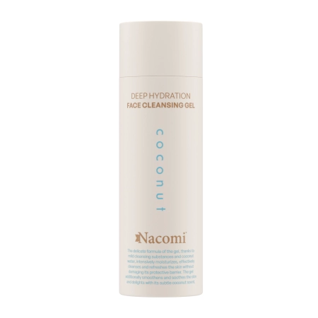 Nacomi - Deep Hydration - Veido Prausimosi Gelis - Coconut - 140ml