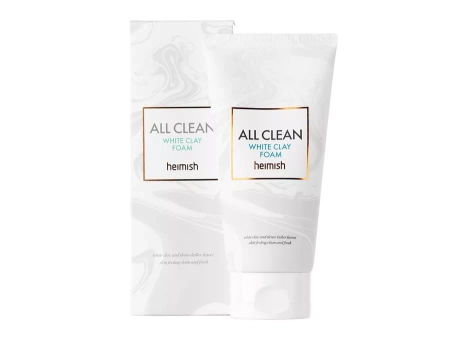 Heimish - All Clean White Clay Foam – Valomosios Putos su Baltuoju Moliu – 150 g 