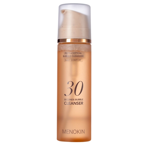 MENOKIN - 30 Seconds Bubble Cleanser Daily Comfort - Veido Prausimosi Putos Kasdieniam Naudojimui - 150ml