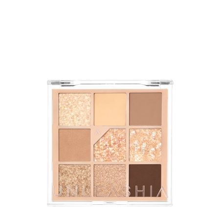 Unleashia - Glitterpedia Eye Palette - Veganiška Akių Šešėlių Paletė - 2 All of Brown - 6,6g