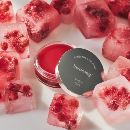 hwarang - Omija Glow Lip Mask - Maitinamoji Lūpų Kaukė - 15ml