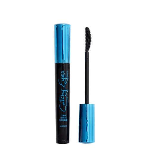 GOSH - Catchy Eyes Mascara Waterproof - Blakstienų Tušas Vandeniui Atsparus - 8ml
