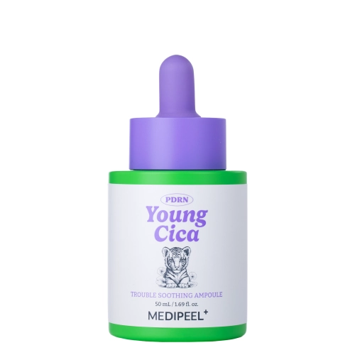 Medi-Peel - Young Cica PDRN Trouble Soothing Ampoule - Raminamoji Veido Ampulė - 50ml