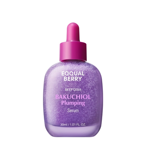 EQQUALBERRY - Bakuchiol Plumping Serum - Stangrinamasis ir Drėkinamasis Serumas su Bakuchiolu - 30ml