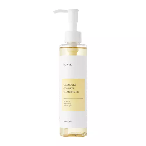 iUNIK - Calendula Complete Cleansing Oil - Makiažo šalinimo aliejus su medetkų ekstraktu - 200ml