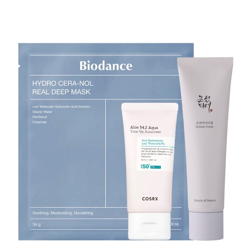 Bestseleriai Sausai Odai - COSRX, Beauty of Joseon, Biodance