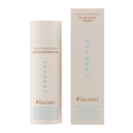 Nacomi - Deep Hydration - Veido Prausimosi Gelis - Coconut - 140ml