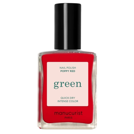Manucurist - Green - Nagų Lakas - Poppy Red - 15ml