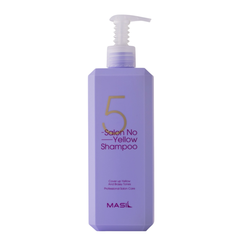 Masil - 5 Salon No Yellow Shampoo - Tonizuojantis Šampūnas - 500ml