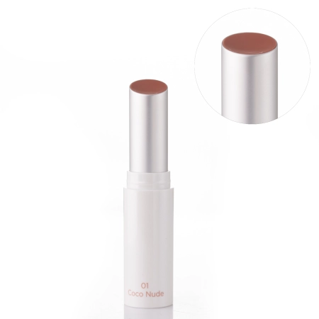 Rom&nd - Glasting Melting Balm - Blizgus Lūpų Balzamas - 01 Coco Nude - 3,5g