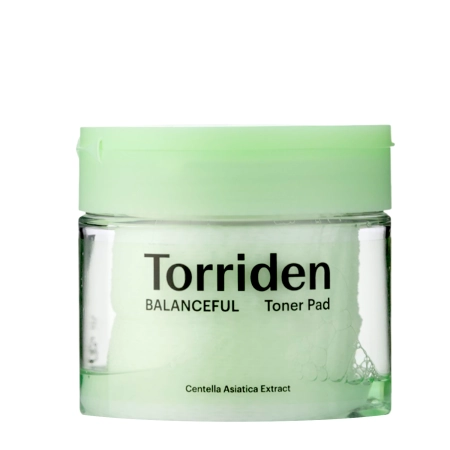 Torriden - Balanceful - Cica Toner Pad - Balansuojantys Veido Padeliai - 60vnt