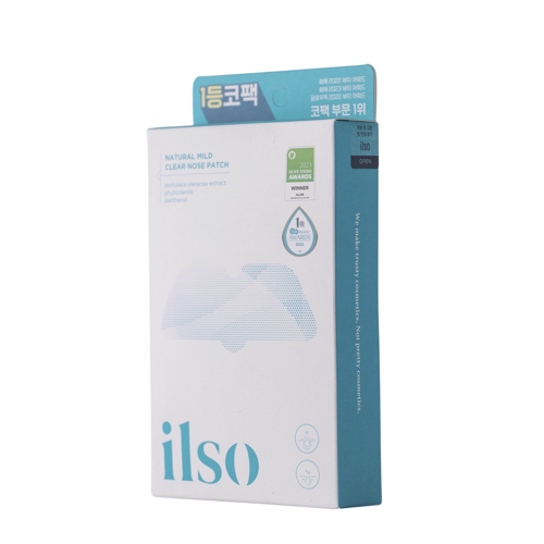 Ilso - Natural Mild Clear Nose Pack - Valomieji Pleistrai Nosiai - 5vnt/7g