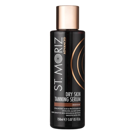 St. Moriz - Advanced - Dry Skin Tanning Serum – Savaiminio Įdegio Drėkinamasis Serumas – 150 ml