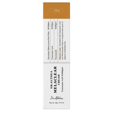 Dr. Althea - Melaclear Cream - Punktinis Kremas nuo Odos Spalvos Pakitimų - 20g