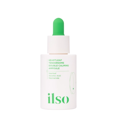 Ilso - Heartleaf Tendersome Double Calming Ampoule - Raminanti Veido Ampulė - 30ml