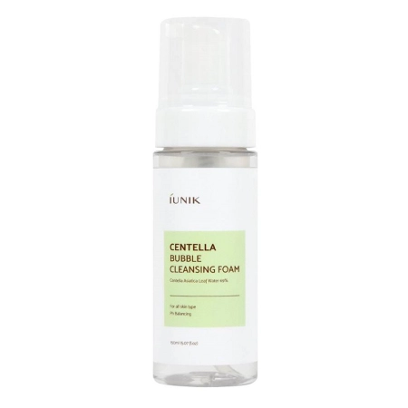 iUNIK - Centella Bubble Cleansing Foam - Prausimosi Putos su Azijine Centele - 150ml
