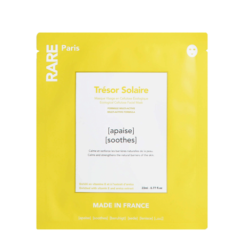 Rare Paris - Trésor Solaire – Raminamoji Lakštinė Kaukė – 1 vnt., 23 ml