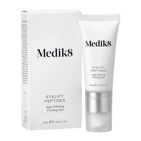 Medik8 - Eyelift Peptides - Age-Defying Firming Gel - Paakių Kremas su Peptidais - 15ml